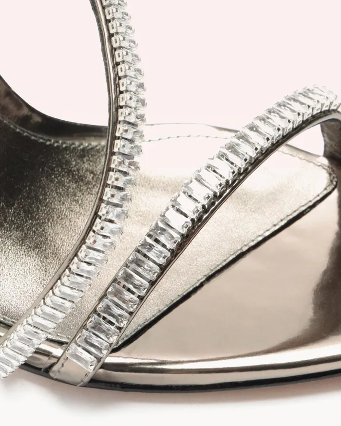 Leah Zircone 100 Pewter Women Alexandre Birman Sandals
