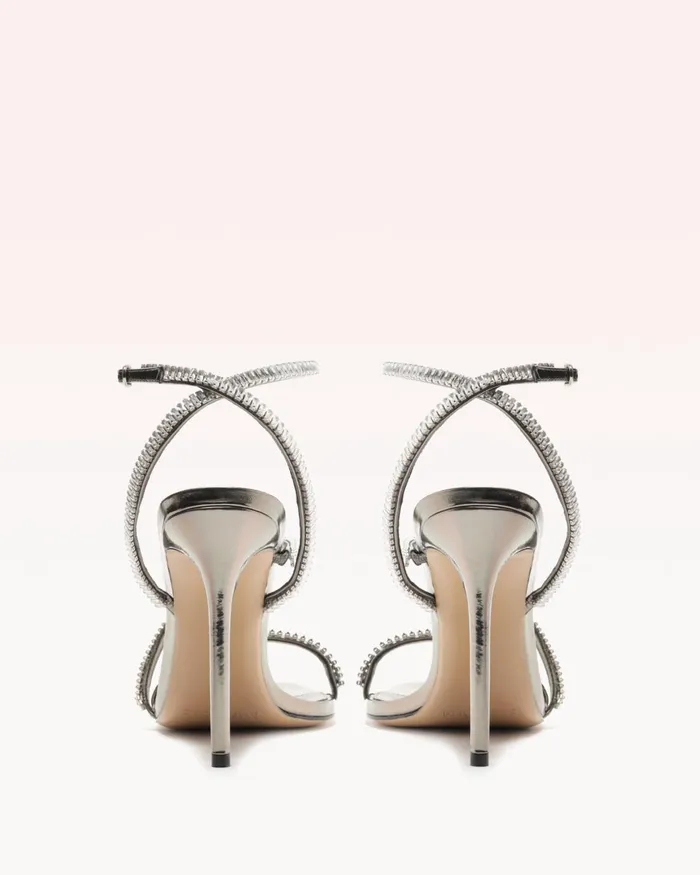 Leah Zircone 100 Pewter Women Alexandre Birman Sandals