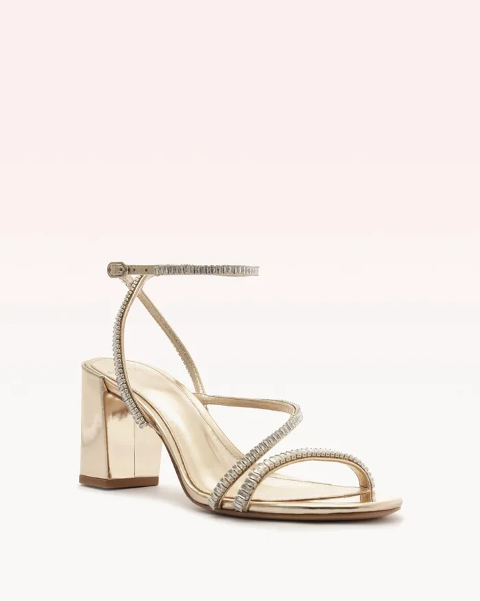 Leah Zircone 70 Gold Women Alexandre Birman Sandals
