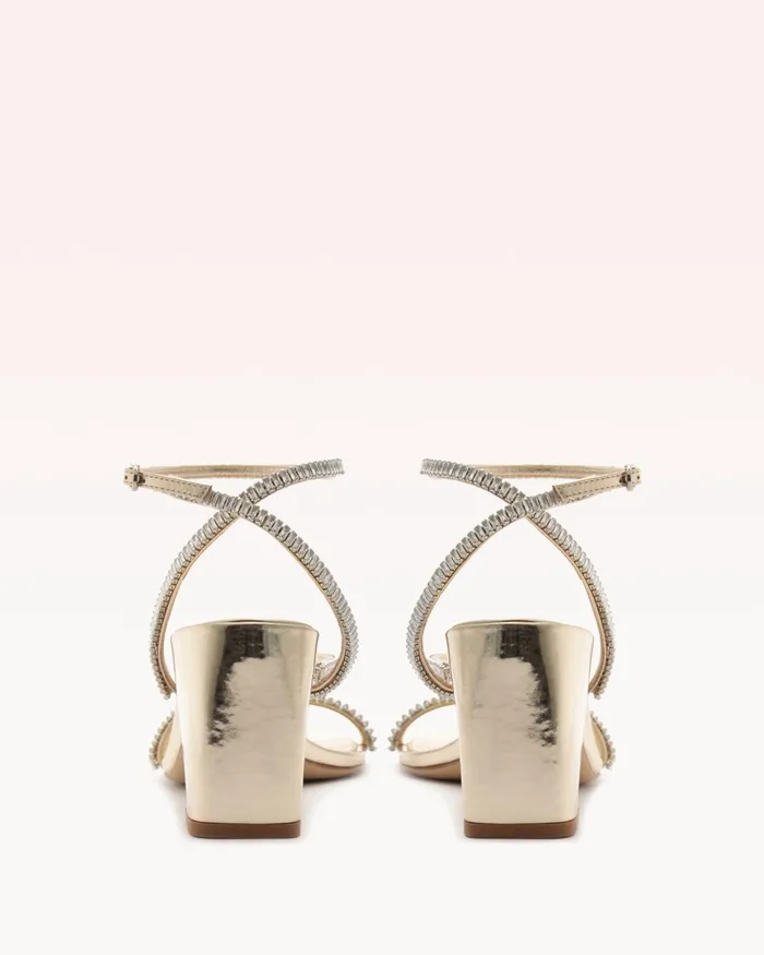 Leah Zircone 70 Gold Women Alexandre Birman Sandals