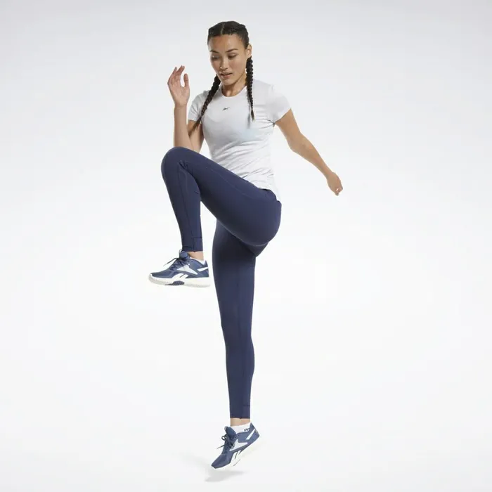 Leggings and Tights Womens Reebok Lux 2 Leggings Vector Navy