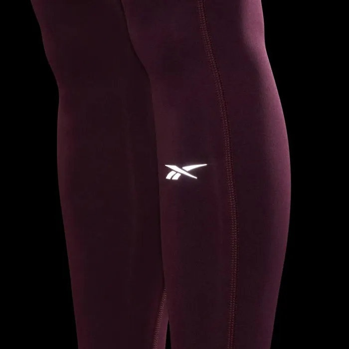 Leggings and Tights Womens Reebok Running Essentials Leggings Maroon