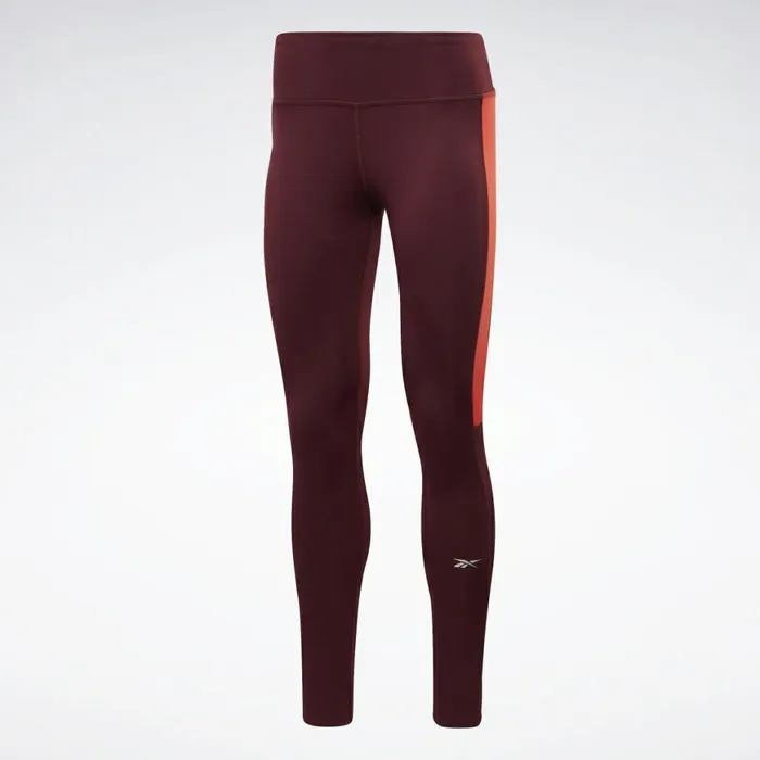 Leggings and Tights Womens Reebok Running Essentials Leggings Maroon