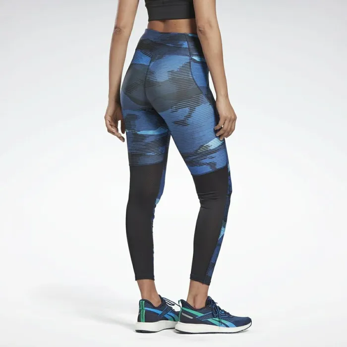 Leggings and Tights Womens Reebok Running Essentials Leggings Vector Navy