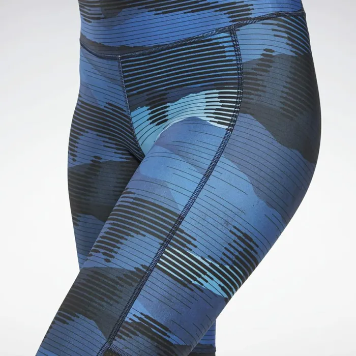 Leggings and Tights Womens Reebok Running Essentials Leggings Vector Navy