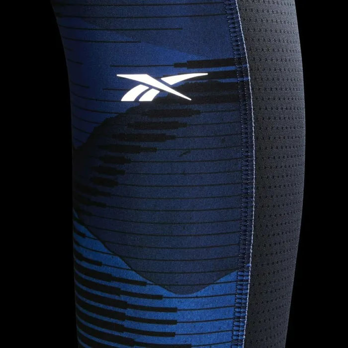 Leggings and Tights Womens Reebok Running Essentials Leggings Vector Navy