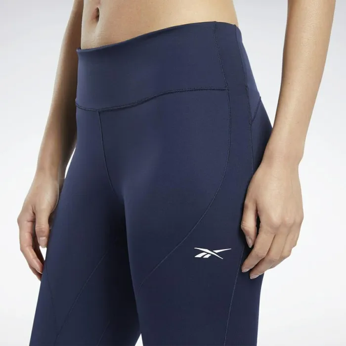 Leggings and Tights Womens Reebok United By Fitness Lux Perform Leggings Vector Navy