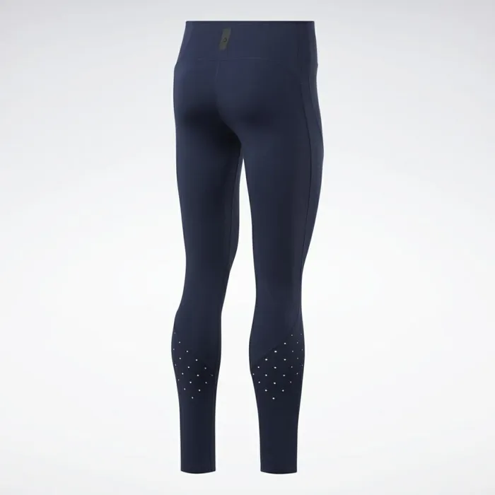 Leggings and Tights Womens Reebok United By Fitness Lux Perform Leggings Vector Navy