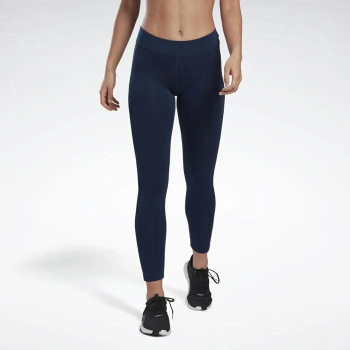 Leggings and Tights Womens Reebok Workout Ready Leggings Collegiate Navy