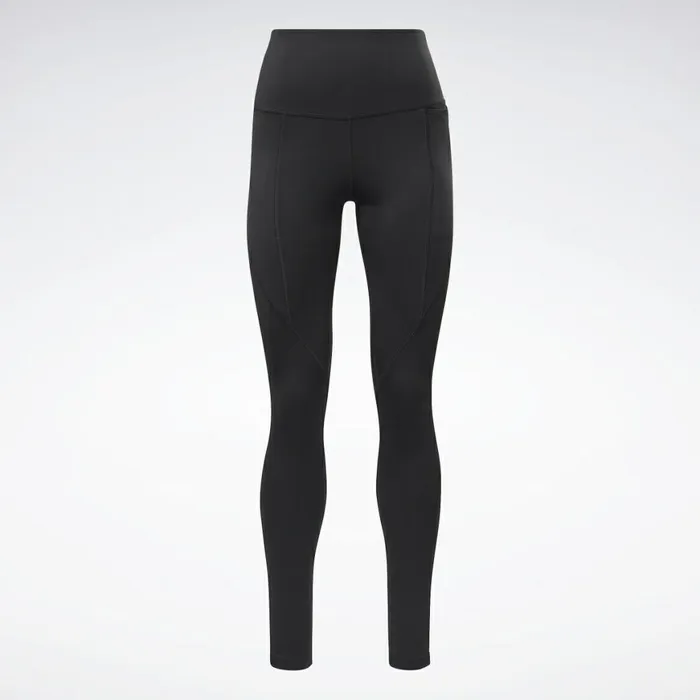 Leggings and Tights Womens Reebok Workout Ready Pant Program High Rise Leggings Black