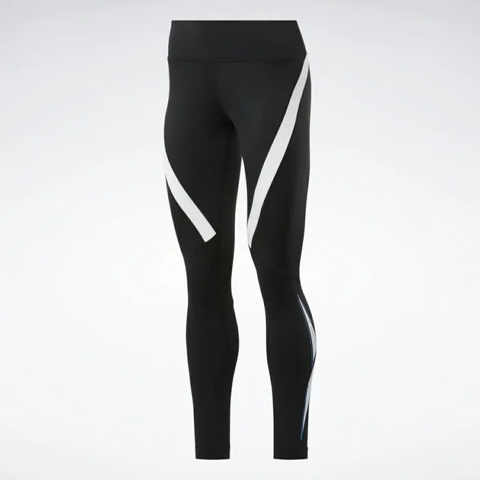 Leggings and Tights Womens Reebok Workout Ready Vector Leggings Night Black