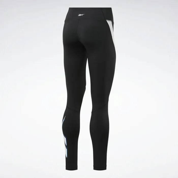 Leggings and Tights Womens Reebok Workout Ready Vector Leggings Night Black