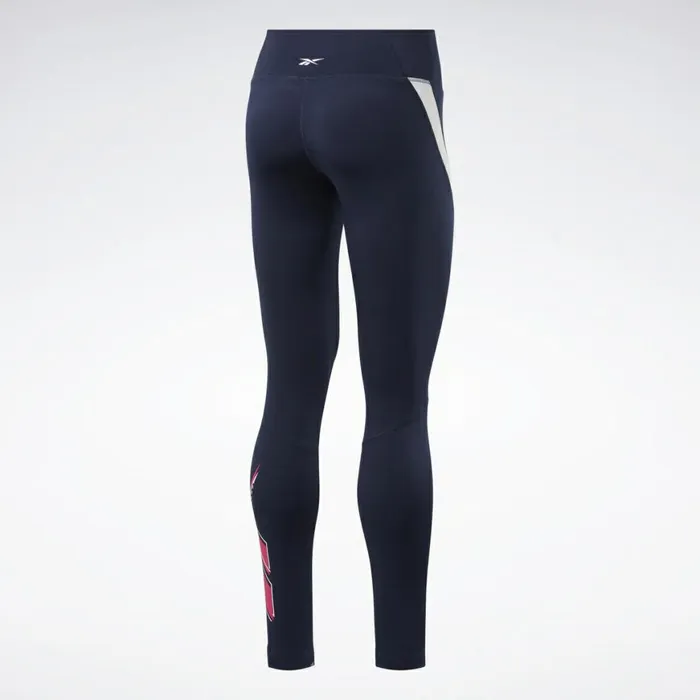 Leggings and Tights Womens Reebok Workout Ready Vector Leggings Vector Navy