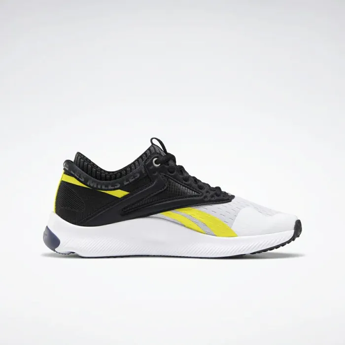 Les Mills Womens Reebok HIIT Shoes White Black Chartreuse