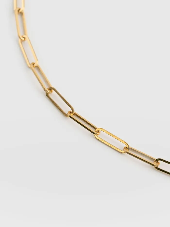 Link Chain Necklace 8211 Gold Gold Women Saint And Sofia Necklaces