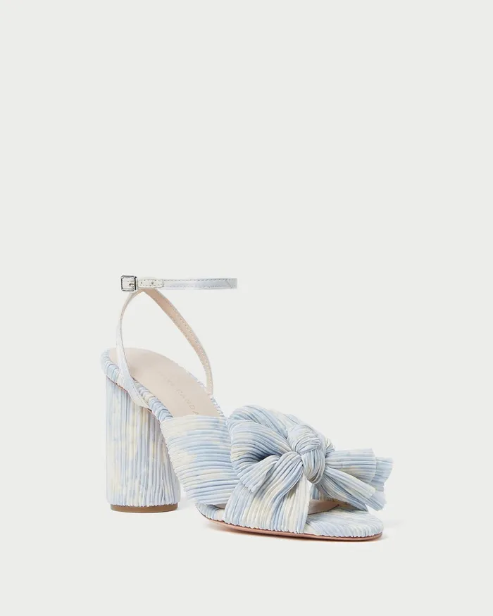 Loeffler Randall Camellia Blue Floral Bow Heel L Heeled Sandals L Footwear Women Heeled Sandals Loeffler Randall Camellia Blue Floral Bow Heel L Heeled Sandals L Footwear Women Heeled Sandals