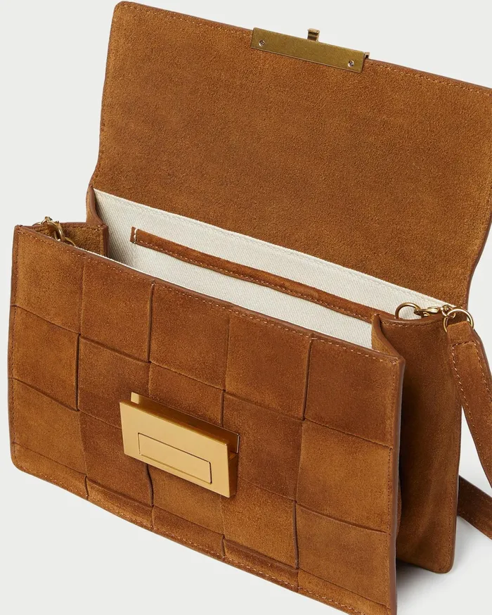 Loeffler Randall Delphine Cacao Suede Shoulder Bag L Crossbodies L Handbags Women Shoulder Bags Loeffler Randall Delphine Cacao Suede Shoulder Bag L Crossbodies L Handbags Women Shoulder Bags