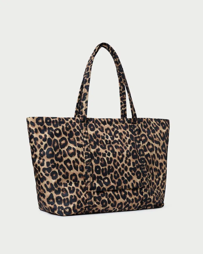 Loeffler Randall Dina Leopard Travel Tote Women Totes Loeffler Randall Dina Leopard Travel Tote Women Totes