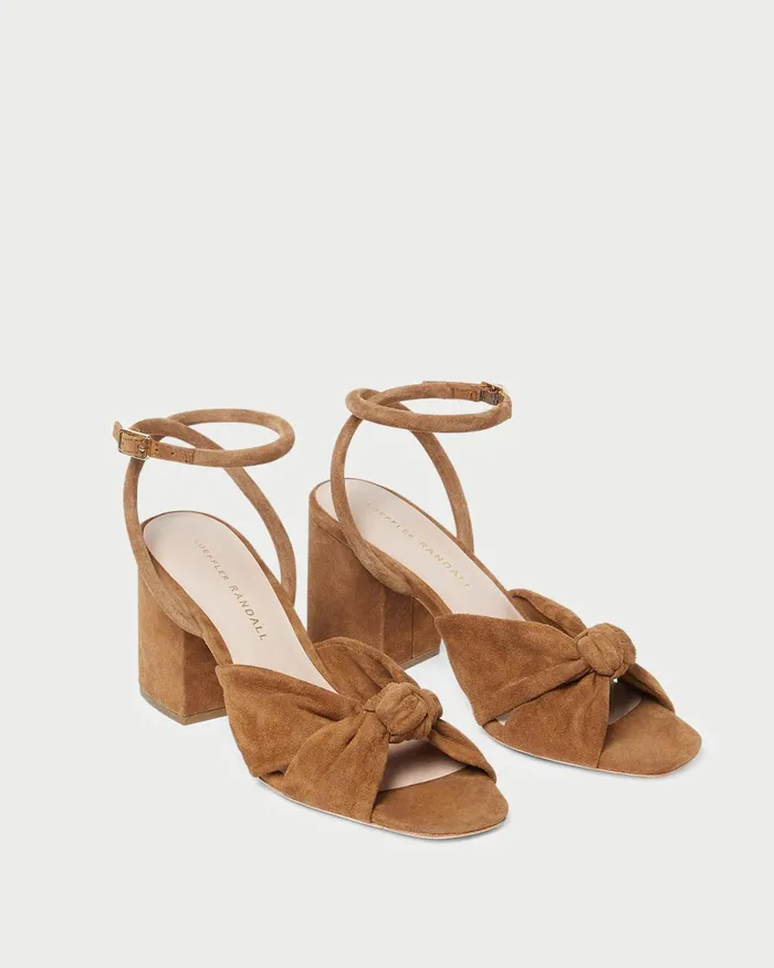 Loeffler Randall Fiamma Cacao Knot MidHeel Sandal L Heeled Sandals L Footwear Women Heeled Sandals Loeffler Randall Fiamma Cacao Knot MidHeel Sandal L Heeled Sandals L Footwear Women Heeled Sandals
