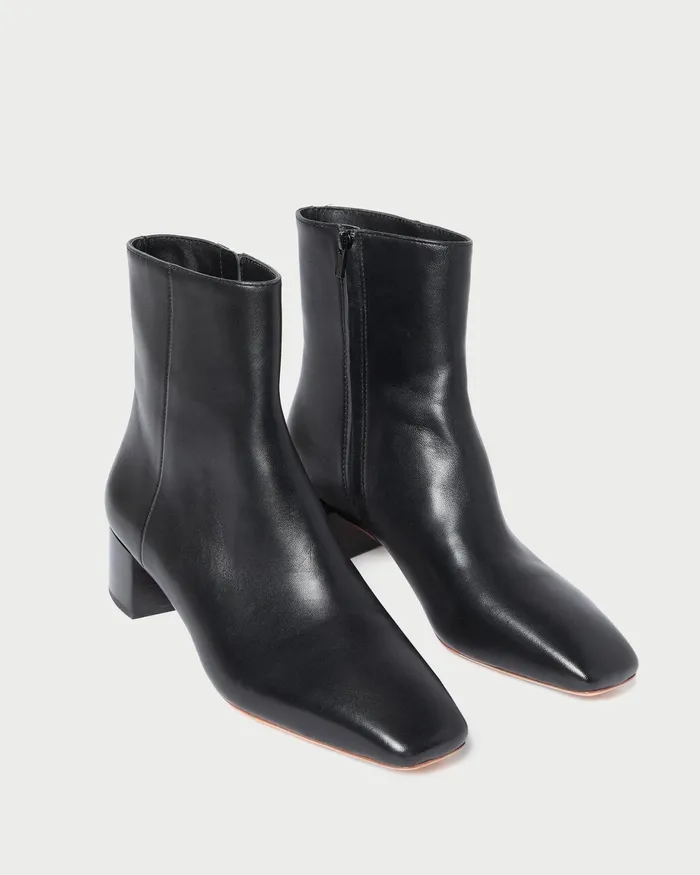 Loeffler Randall Ginny Black Leather Ankle Boot Women Boots Loeffler Randall Ginny Black Leather Ankle Boot Women Boots