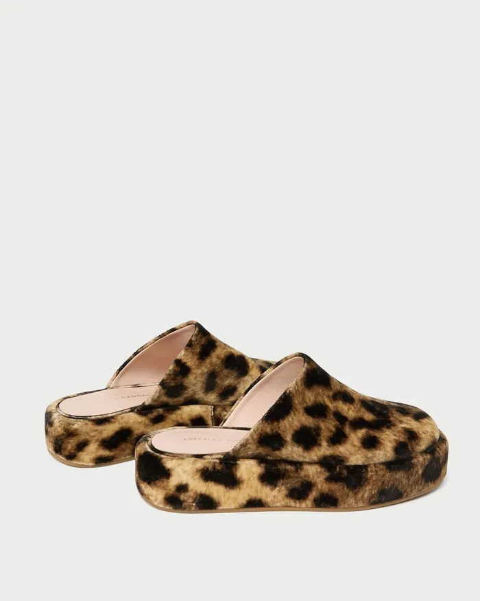 Loeffler Randall Haven Leopard Velvet Mule Women Pumps and Mules Loeffler Randall Haven Leopard Velvet Mule Women Pumps and Mules