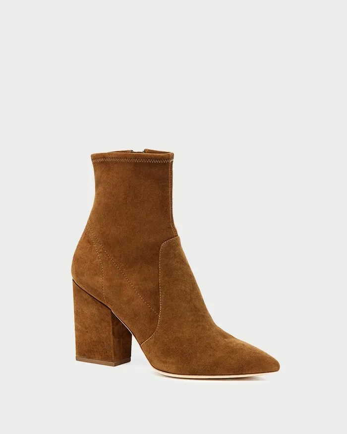 Loeffler Randall Isla Cacao Suede Slim Ankle Bootie L Ankle Boots L Footwear Women Boots Loeffler Randall Isla Cacao Suede Slim Ankle Bootie L Ankle Boots L Footwear Women Boots