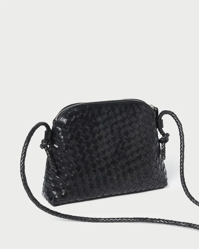 Loeffler Randall Mallory Black Woven Leather Crossbody L Crossbodies L Handbags Women Crossbodies Loeffler Randall Mallory Black Woven Leather Crossbody L Crossbodies L Handbags Women Crossbodies