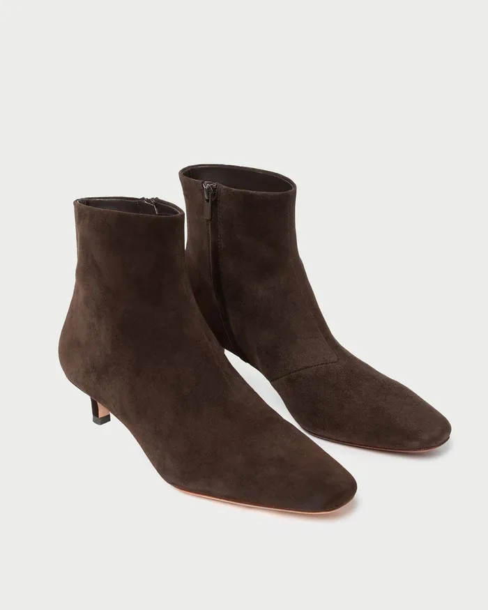 Loeffler Randall Marcella Brown Suede Ankle Boot Women Boots Loeffler Randall Marcella Brown Suede Ankle Boot Women Boots