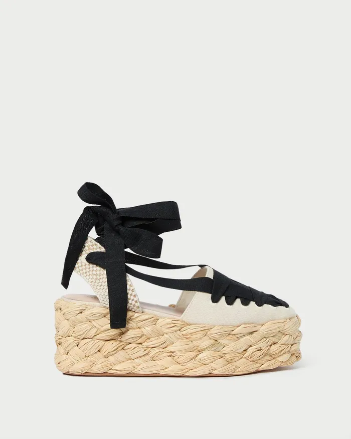 Loeffler Randall Mason NaturalBlack Platform Espadrille L Espadrilles L Footwear Women Flats and Loafers Loeffler Randall Mason NaturalBlack Platform Espadrille L Espadrilles L Footwear Women Flats and Loafers