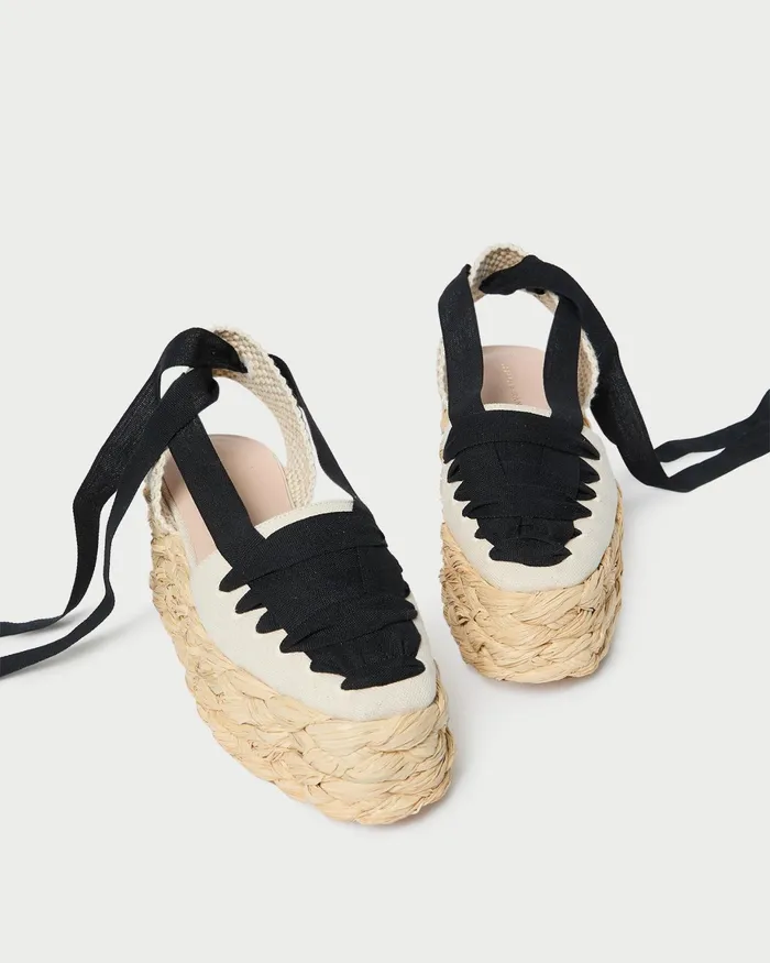 Loeffler Randall Mason NaturalBlack Platform Espadrille L Espadrilles L Footwear Women Flats and Loafers Loeffler Randall Mason NaturalBlack Platform Espadrille L Espadrilles L Footwear Women Flats and Loafers