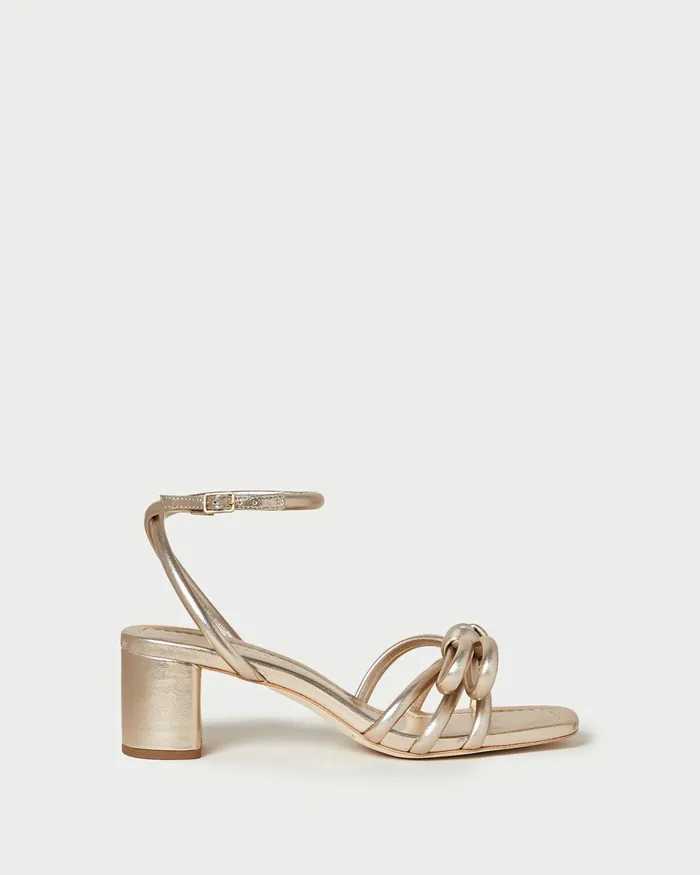 Loeffler Randall Mikel Champagne Bow MidHeel Sandal L Heeled Sandals L Footwear Women Heeled Sandals Loeffler Randall Mikel Champagne Bow MidHeel Sandal L Heeled Sandals L Footwear Women Heeled Sandals