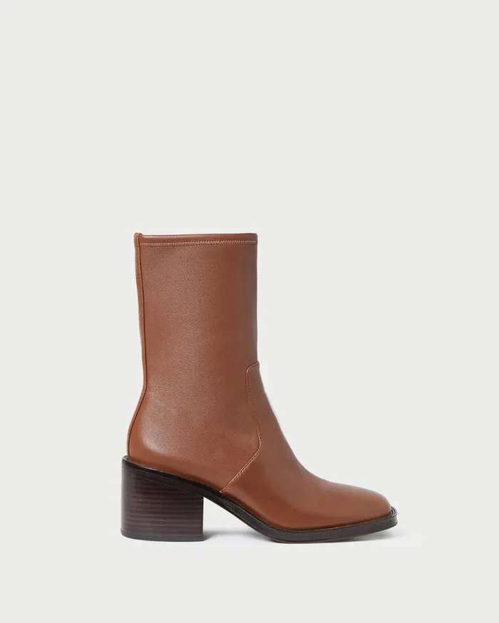 Loeffler Randall Nolan Acorn Stretch Ankle Bootie Women Boots