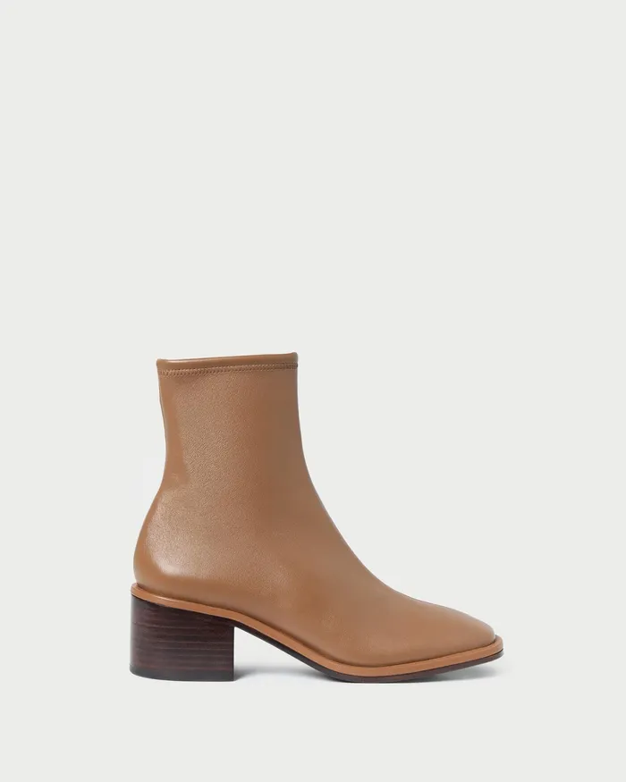 Loeffler Randall Roxy Safari Block Heel Bootie Women Boots