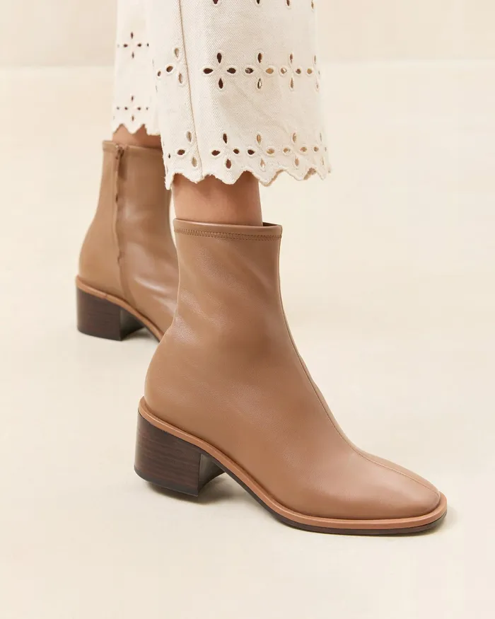 Loeffler Randall Roxy Safari Block Heel Bootie Women Boots Loeffler Randall Roxy Safari Block Heel Bootie Women Boots