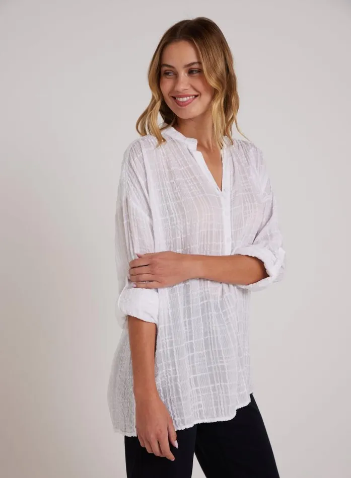 Long Sleeve Shirred Pullover 8211 White Women Bella Dahl Button Down Long Sleeve Shirred Pullover 8211 White Women Bella Dahl Button Down