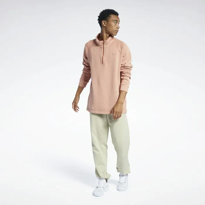 Loungewear Mens Reebok Classics Natural Dye Sweatshirt Baked Earth