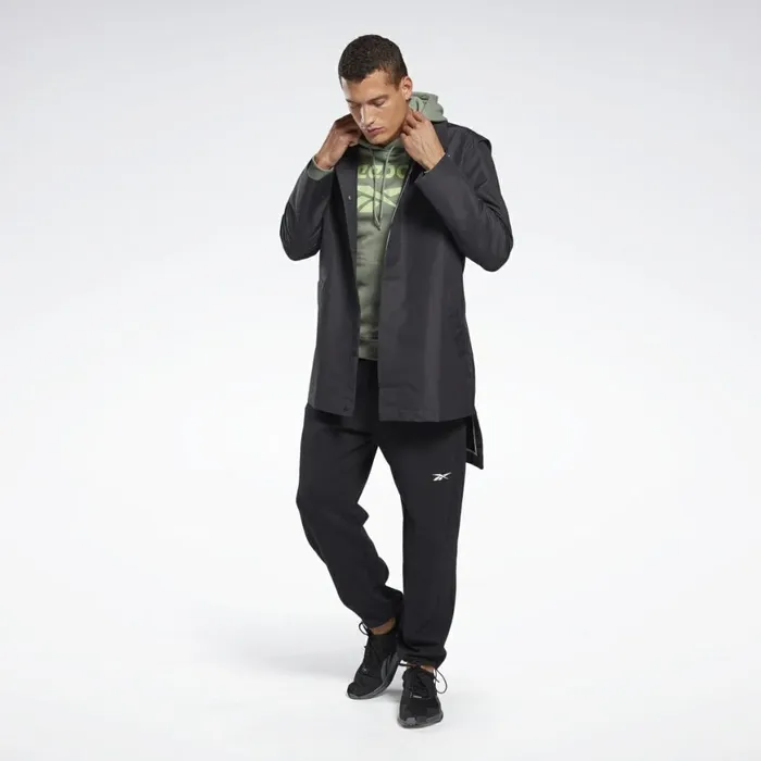 Loungewear Mens Reebok Identity Big Logo Hoodie Harmony Green