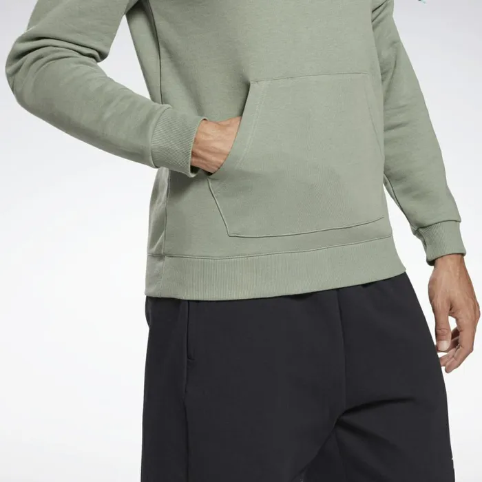 Loungewear Mens Reebok Identity Big Logo Hoodie Harmony Green
