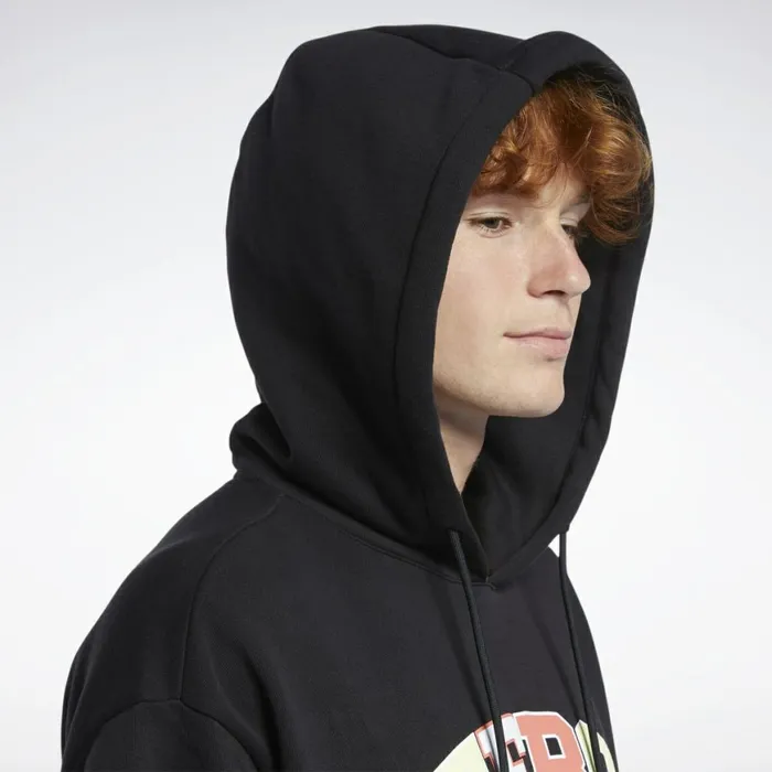 Loungewear MensWomens Reebok Classics Basketball Hoodie Black