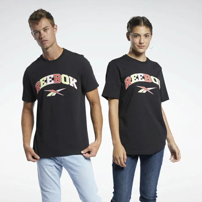Loungewear MensWomens Reebok Classics Basketball TShirt Black