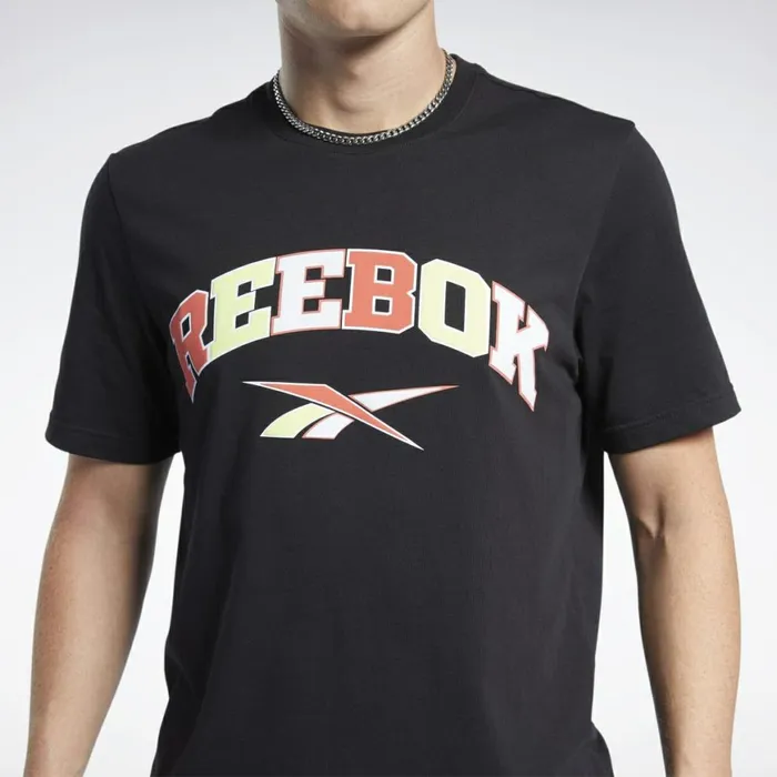 Loungewear MensWomens Reebok Classics Basketball TShirt Black