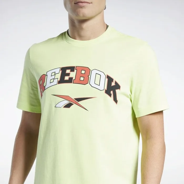 Loungewear MensWomens Reebok Classics Basketball TShirt Semi Energy Glow