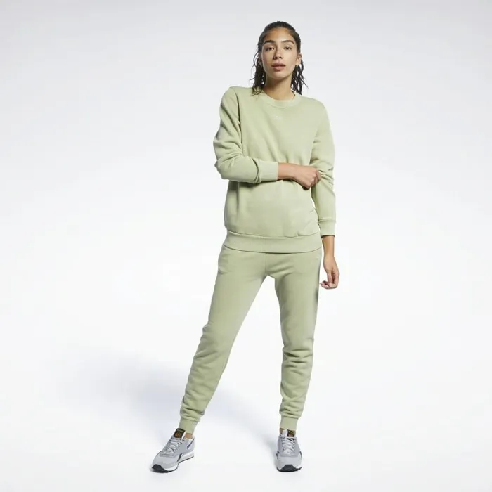 Loungewear Womens Reebok Classics Natural Dye Crew Sweatshirt Harmony Green
