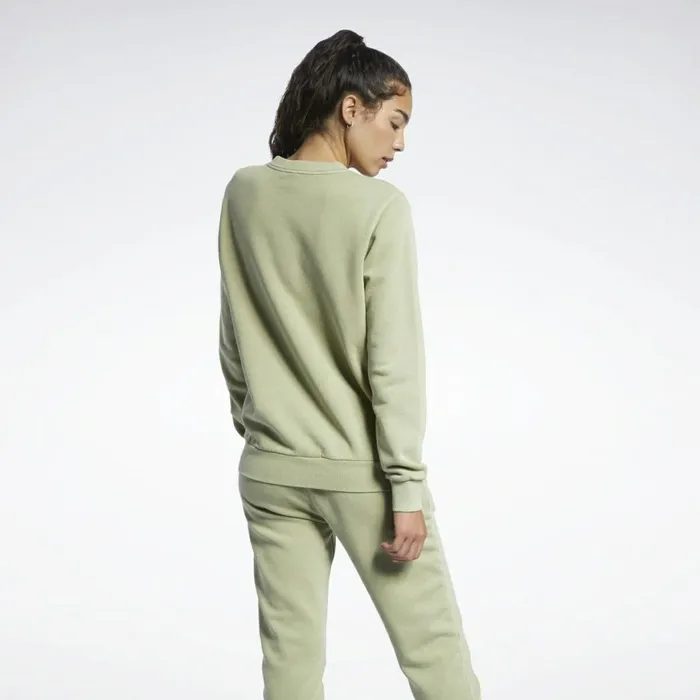 Loungewear Womens Reebok Classics Natural Dye Crew Sweatshirt Harmony Green