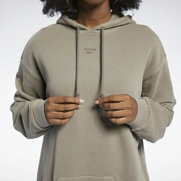 Loungewear Womens Reebok Classics Natural Dye Oversize Hoodie Trek Grey
