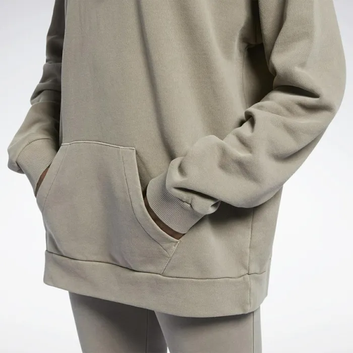 Loungewear Womens Reebok Classics Natural Dye Oversize Hoodie Trek Grey