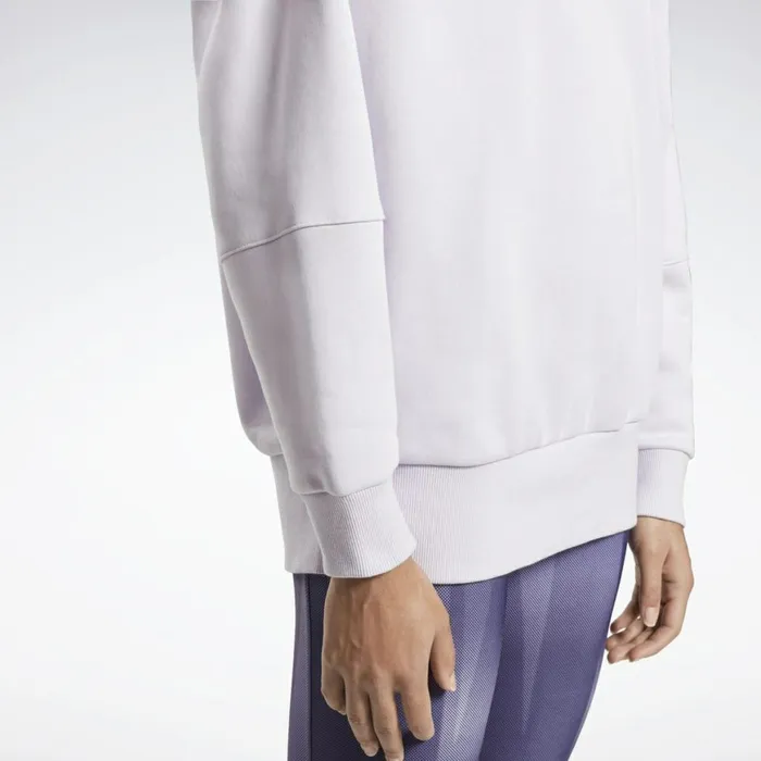 Loungewear Womens Reebok Retro Oversize Hoodie Luminous Lilac