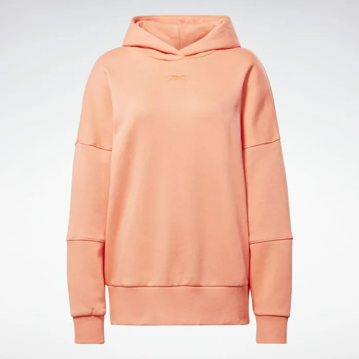 Loungewear Womens Reebok Retro Oversize Hoodie Twisted Coral