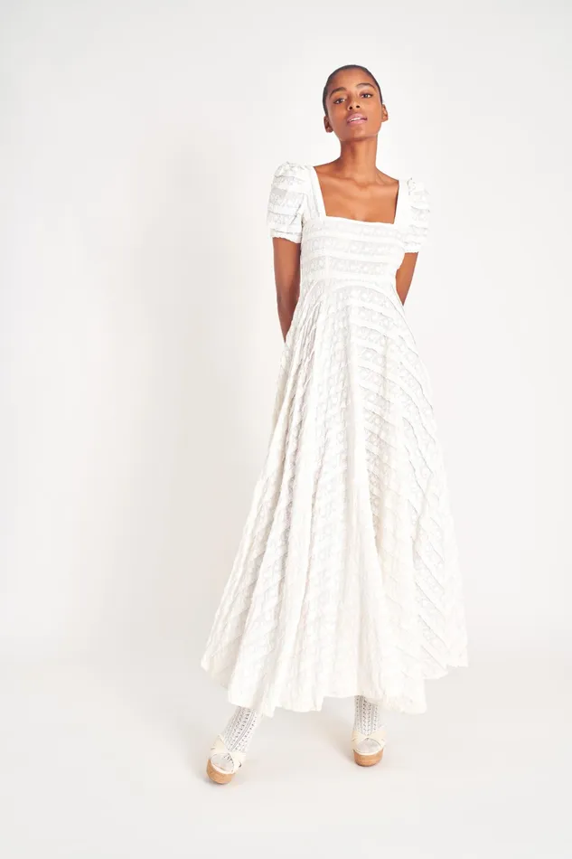 LoveShackFancy Dresses Womens Ryan Dress IVORY