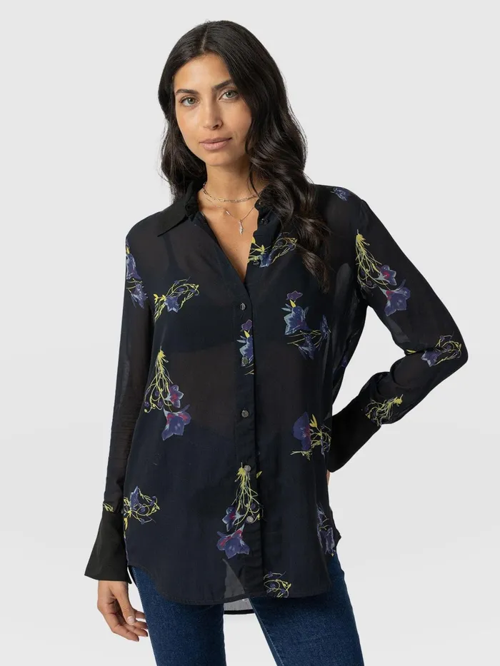 Madison Shirt 8211 Blue Lily Gardens Blue Lily Gardens Women Saint And Sofia Blouses and Shirts Madison Shirt 8211 Blue Lily Gardens Blue Lily Gardens Women Saint And Sofia Blouses and Shirts